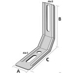 Équerre nervurée à pan coupé simpson - a30xb130xc81x15mm - enpc130 / 1. 5 Équerre nervurée à pan coupé simpson - a30xb130xc81x15mm - enpc130 / 1. 5