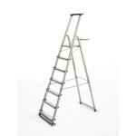 Escabeau aluminium 7 marches escalux jardimixte - charge 150 kg max - plateforme anti - basculement Escabeau aluminium 7 marches escalux jardimixte - charge 150 kg max - plateforme anti - basculement