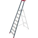 Escabeau professionnel 8 marches en aluminium escalux prolux plus - gris Escabeau professionnel 8 marches en aluminium escalux prolux plus - gris