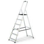Mowa escabeau professionnel en aluminium 6 marches