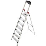 Escabeau profistep� xxl 7 marches - hailo - plateforme aluminium - charge 150kg max