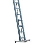 Escalux echelle coulissante  corde semi - professionnelle 2x19 barreaux
