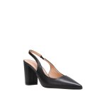 Escarpins classiques en simili. dot�s dune bride arri�re �lastiqu�e. semelle int�rieure confortable. ...