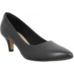 Escarpins femme - clarks - linvale jerica - cuir noir - talon 5cm - confort optimal