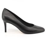 Escarpins femme cuir noir - talon 8cm - fabrication franaise