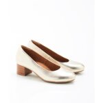 Damart - escarpins aspect croco ou iris� - coloris dor�