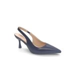 Escarpins - femme - noir - talon aiguille 3cm - bout pointu - finitions soign�es