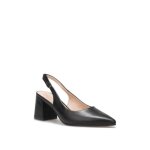 La modeuse - escarpins - escarpins en simili  bout pointu et talon carr. dots dune bride rglable ...