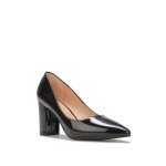 La modeuse - escarpins - escarpins vernis à bout pointu et talon carré. semelle intérieure rembourrée ... La modeuse - escarpins - escarpins vernis à bout pointu et talon carré. semelle intérieure rembourrée ...