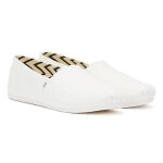 Espadrilles en coton blanc pour hommes