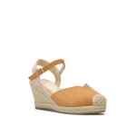 Espadrilles � talon compens�. dot�es dune bride ajustable et dun talon en cordage tress�. pour femme ...
