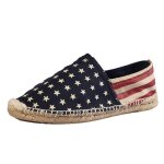Espadrilles dt loafers confort hommes - rouge - synthtique