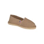 Espadrilles femme - kariban - toile 100% coton - semelles vulcanises - fabrication franaise