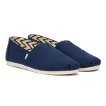Espadrilles en coton bleu marine pour homme Espadrilles en coton bleu marine pour homme