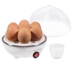 Cuiseur � oeufs - esperanza - blanc - cuit jusqu� 7 ?ufs - r�glage de cuisson - arr�t automatique
