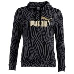 Ess tiger sweat cap femme puma - taille m - couleur noir
