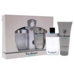 Coffret cadeau parfum homme - tonino lamborghini - essenza - 25 oz edt - 5 oz baume apr�s - rasage - ...