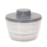 Essoreuse à salade - paris prix - 22cm - Électrique - rechargement usb - gris & transparent Essoreuse à salade - paris prix - 22cm - Électrique - rechargement usb - gris & transparent