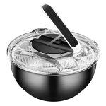 Essoreuse  salade en acier inoxydable grande capacit schoir  lgumes  schage rapide