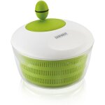 Essoreuse  salade - leifheit - trend 23069 - 42 l - mcanisme  manivelle - vert / blanc