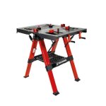 Etabli de serrage et de bricolage - holzmann - wst100solid - polyvalent - plateau  outils - acier