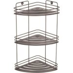 Etagre dangle de douche 3 niveaux  fixer agadir blanc msv