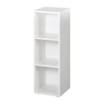 tagre pour chambre denfant - roba - bibliothque 3 cases - blanc