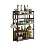 tagre  pices avec 3 niveaux rangement pices cuisine pour comptoir de cuisinee en acier inoxydableporte ...