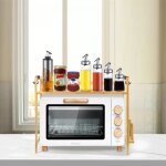 tagre  pices - peaches - 52x30x35cm - bambou - robuste - design contemporain