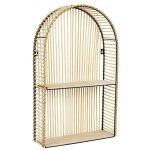 Etagere - home deco factory - java - fenetre - noir et beige