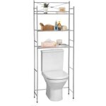 Etag�re de salle de bain marsa meuble de rangement au - dessus des toilettes wc ou lave - linge avec ...