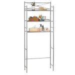 Etag�re de salle de bain marsa meuble de rangement au - dessus des toilettes wc ou lave - linge avec ...