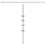 tagre de salle de bain tlescopique  4 niveaux en acier inoxydable noir - quiienclee - 105 - 300 cm ...