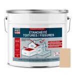 Peinture r�sine d�tanch�it� toiture r�paration tuiles fissures anti fuites d�core prot�ge 10 litres paille ...