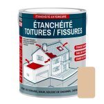 Peinture r�sine d�tanch�it� toiture r�paration tuiles fissures anti fuites d�core prot�ge 0. 75 litres ...
