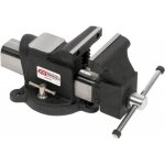 Etau  mors parallles - ks tools - 914. 0145 - acier - base tournante - mors interchangeables