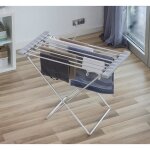 Schoir  linge chauffant pour petit espace - tendoir  linge electrique - sche linge electrique pliable ...