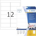 Etiquettes autocollantes herma 4348 96 x 42. 3 mm papier blanc 300 pc(s) d�collable