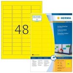 �tiquettes autocollantes herma 4544 457 x 212 mm ? papier recycl� color�es compatibles imprimantes