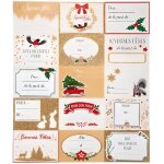 �tiquettes cadeaux - tradition - 15 pi�ces