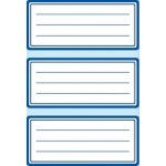 Herma �tiquettes pour livre 76 x 35 mm bleu autocollantes pour inscription manuelle - lot de 6