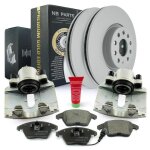 triers disques de frein plaquettes avant pour audi a3 seat leon skoda yeti