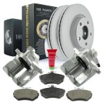 triers disques de frein plaquettes kit avant pour audi a4 vw passat 5