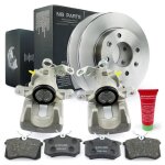 �triers + plaquette de freins + disques arri�re citroen c4 coup� i peugeot 307
