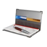 Etui chquier couleur motif argent color pop - france