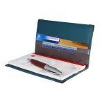Etui chéquier couleur motif petrole color pop - france Etui chéquier couleur motif petrole color pop - france