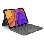 Étui clavier logitech folio touch pour ipad air 4e / 5e gén - gris Étui clavier logitech folio touch pour ipad air 4e / 5e gén - gris