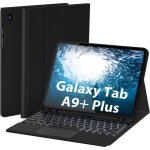 tui avec clavier rtroclair avec trackpad pour samsung galaxy tab a9 plus 2023 11 clavier bluetooth ...