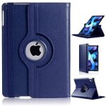 Etui coque bleu pour nouvel apple ipad air 5 m1 2022 109 pouces rotative 360 degrs - housse protection ...
