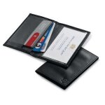 Etui - victorinox - swisscard 4. 0873. l - cuir noir - 85mm x 60mm - mixte